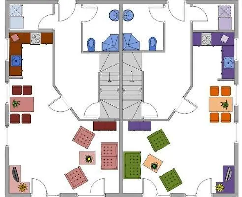 Doppelhaushaelfte Diek Twilling 3 Vakantiehuis *